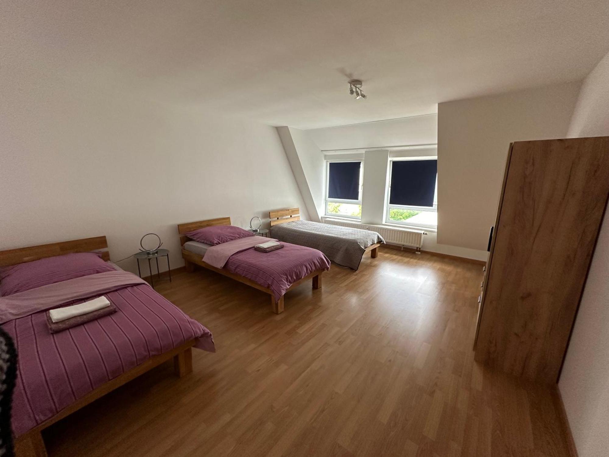 Grosses Apartment Im Dg Leipzig Extérieur photo